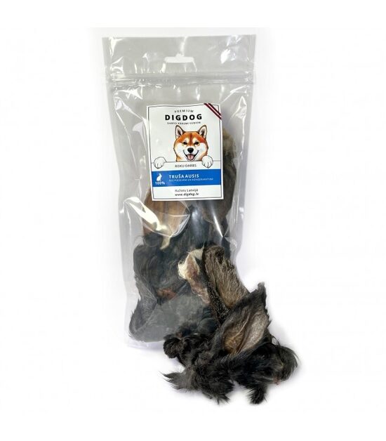 Kaltētas trušu ausis 100g